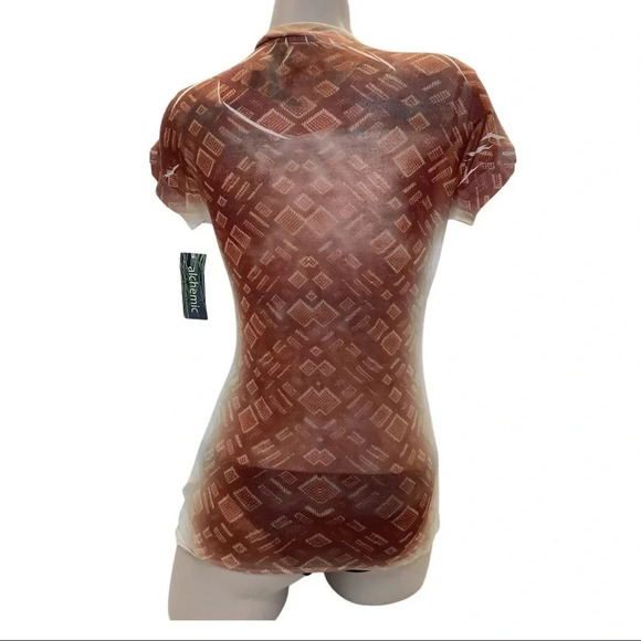 Alchemic Size Small Sublimation Vintage Tee. Made in USA New With Tags - Picture 3 of 3